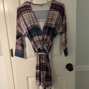 Multi Colored Pattern Romper